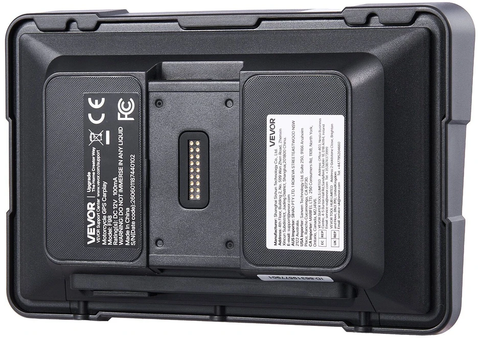 VEVOR 7" belaidė motociklo CarPlay sistema BMW
