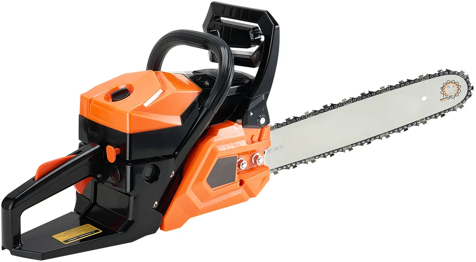 VEVOR 62 cc benzininis grandininis pjūklas 3.6 AG 50 cm pjovimui