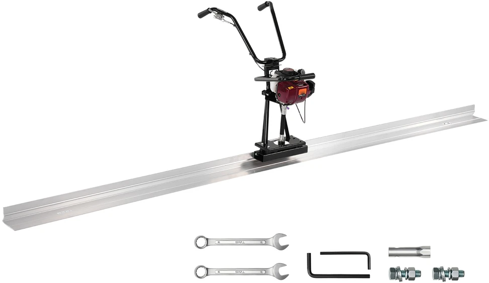 VEVOR 4 taktų betono vibrolenkta su 122 cm geležte