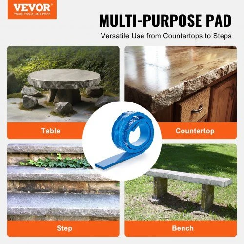VEVOR Betono antspaudai 2288 x 78 mm akmens matas