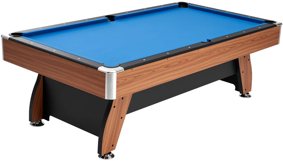 VEVOR Biliardo stalas 244 cm su medine apdaila