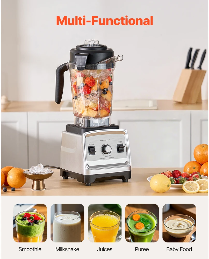 VEVOR 2.5 L virtuvinis trintuvas kokteiliams