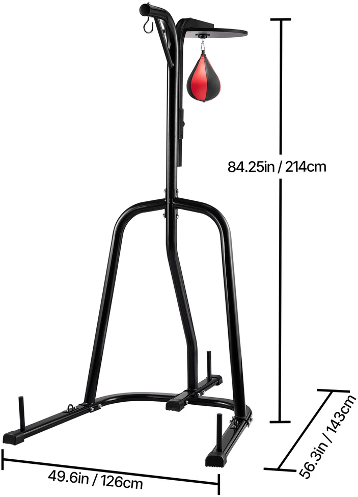 VEVOR 2 in 1 bokso maišo stovas iš plieno