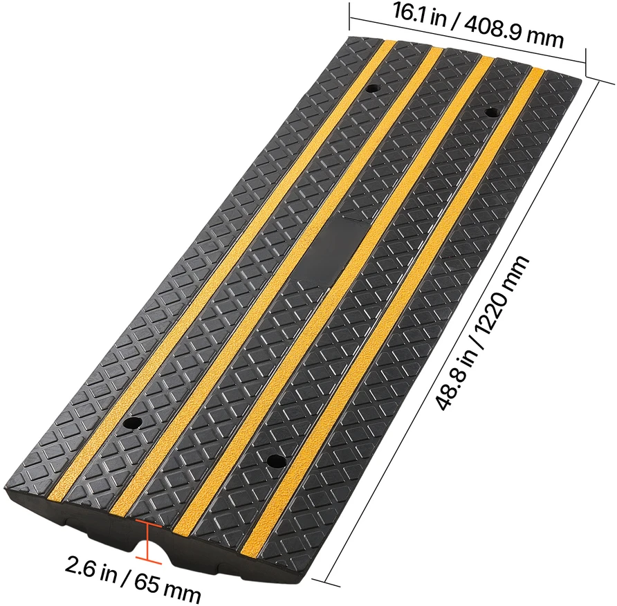 VEVOR Guminė automobilių įvažiavimo rampa