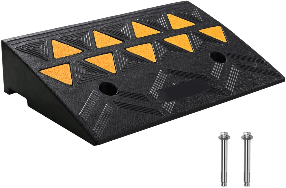 VEVOR Guminis šaligatvio nuolydžio rampa 10.8 cm aukščio