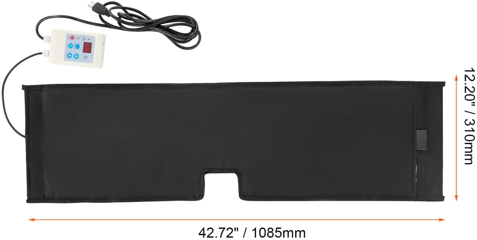 VEVOR 18,93 l metalinis būgninis šildytuvas, 250 W