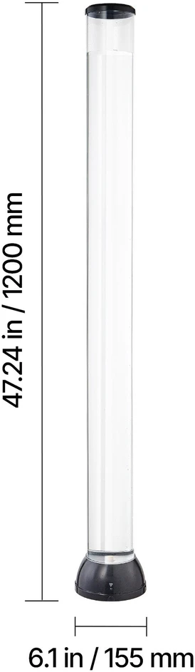 VEVOR 120 cm sensorinė burbulinė lempa