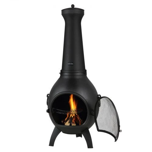 VEVOR 56 cm lauko aliuminė kaminė su kepsnine