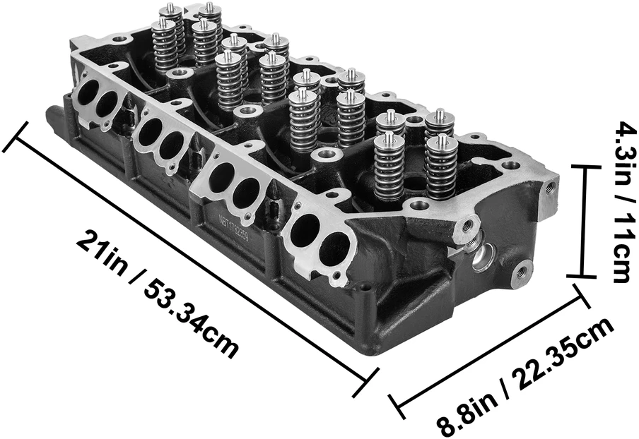 VEVOR Variklio cilindro galvutė 6.4L Ford F250-F550