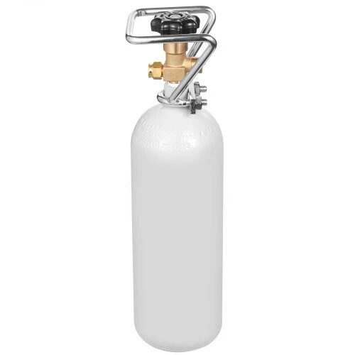 VEVOR CO2 balionas su DIN477 vožtuvu, 2kg