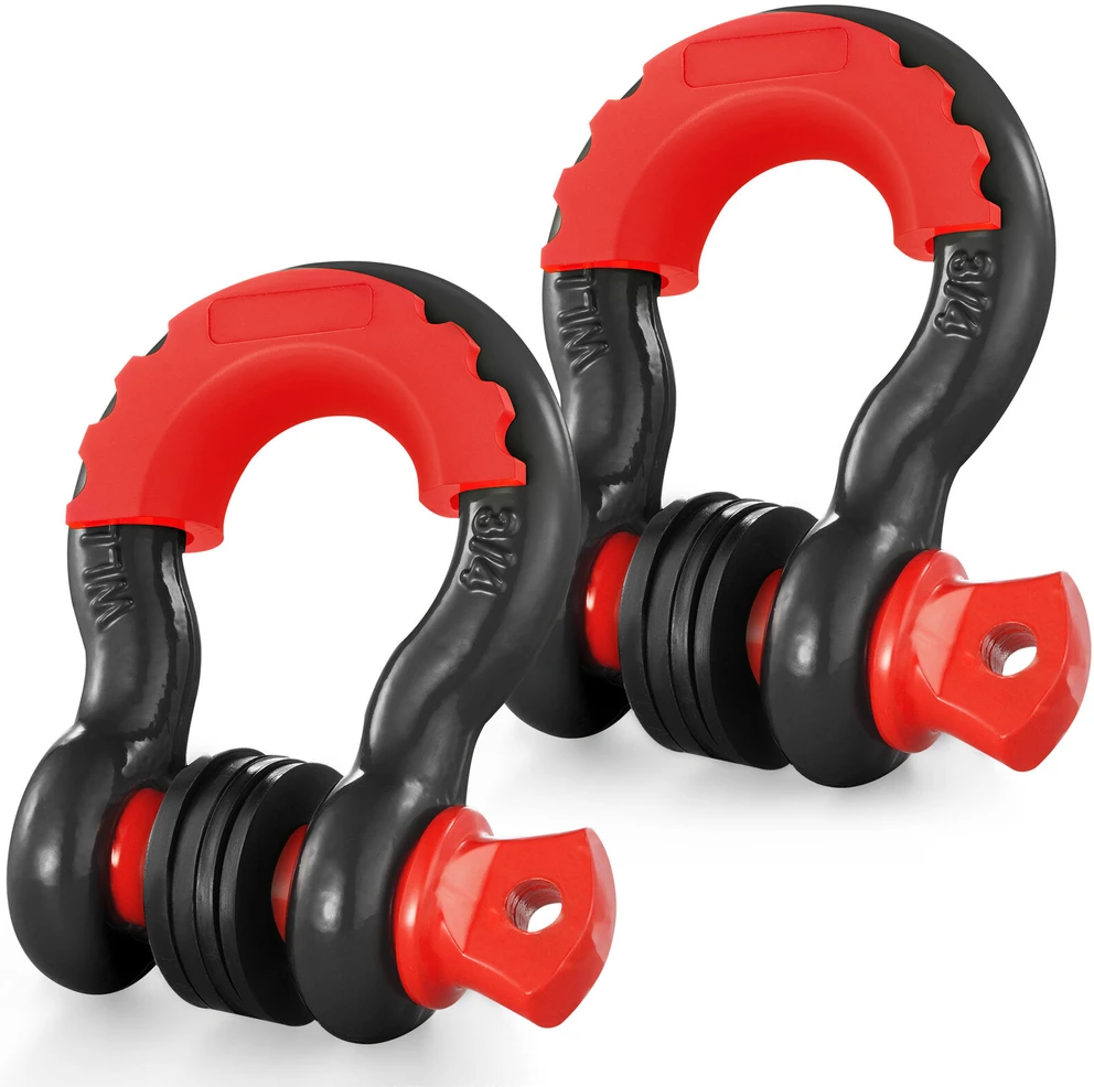 VEVOR 2 vnt. 3/4" D žiedo kilpa su 7/8" varžtu