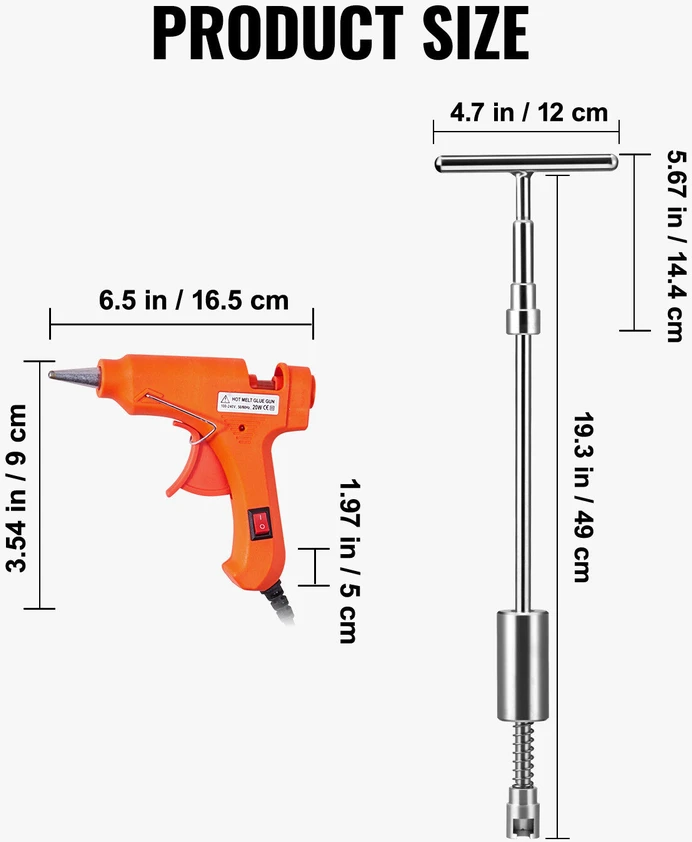 VEVOR Automobilio kėbulo įdubų šalinimo įrankis