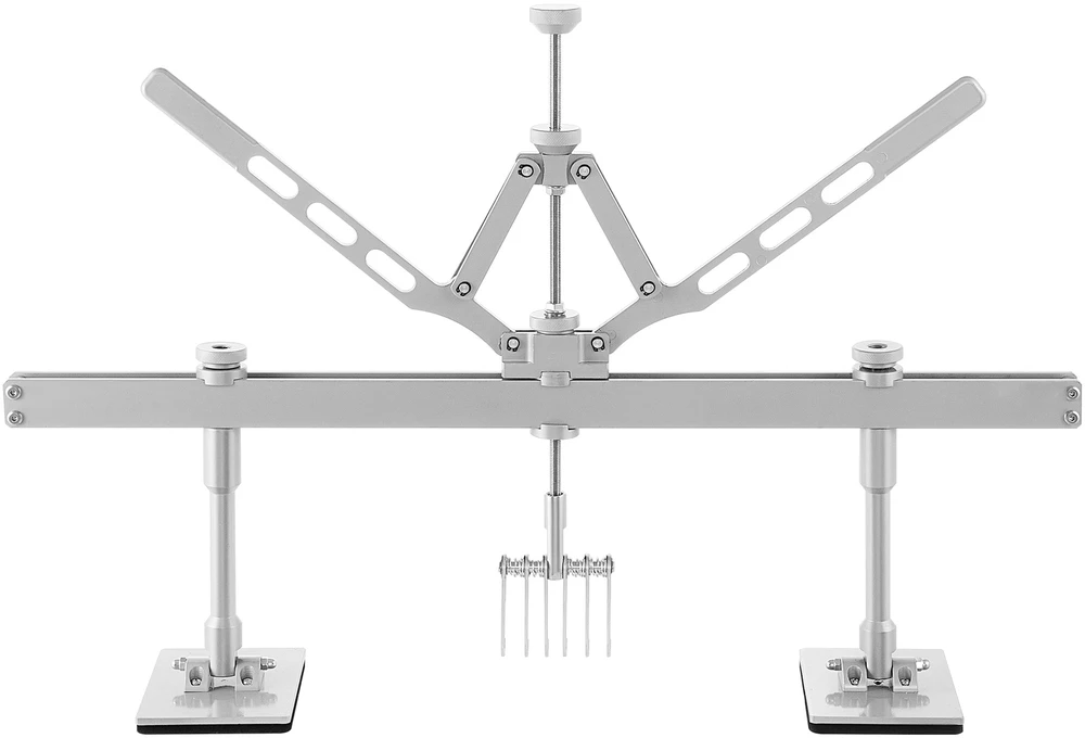 VEVOR 750 mm dentų traukimo svirtis su 6 kabliais