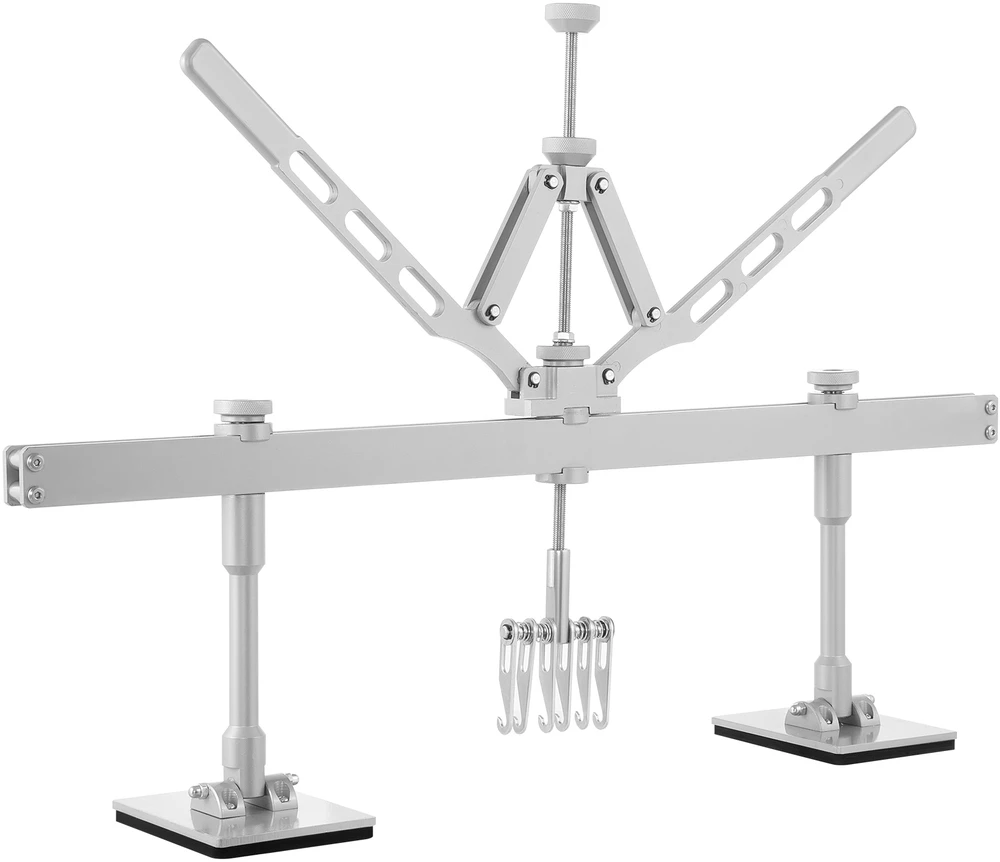VEVOR 750 mm dentų traukimo svirtis su 6 kabliais