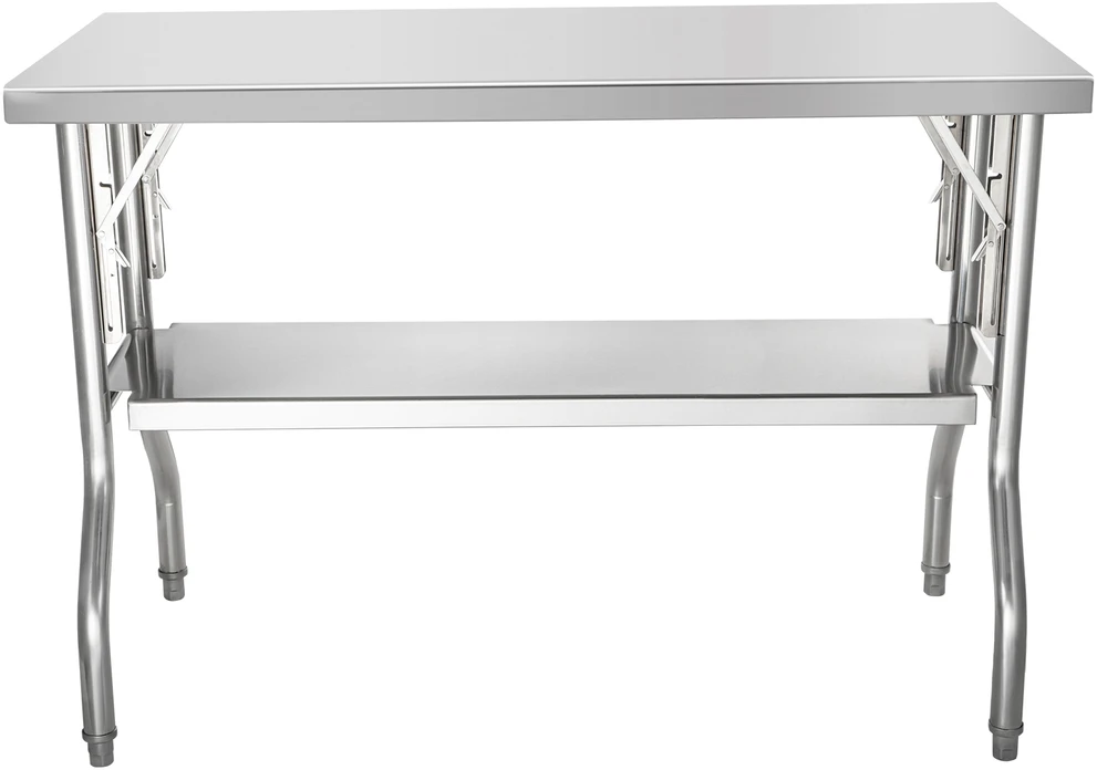 VEVOR Sulankstomas komercinis darbo stalas 122 x 61 cm