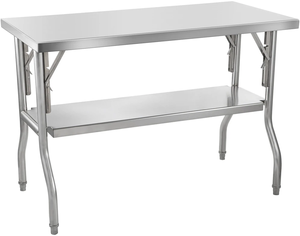 VEVOR Sulankstomas komercinis darbo stalas 122 x 61 cm