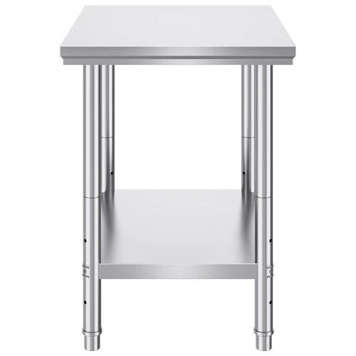 VEVOR Nerūdijančio plieno virtuvės darbo stalas 60x76x80 cm