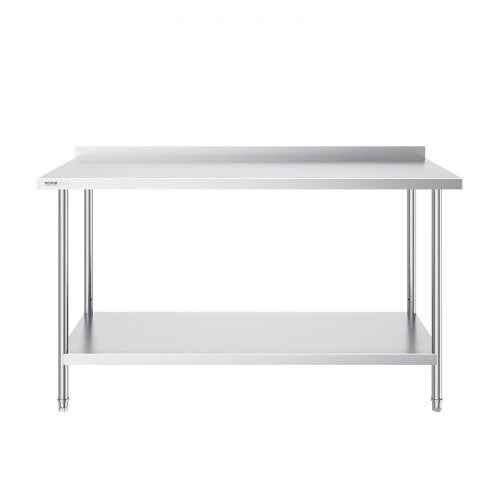 VEVOR Nerūdijančio plieno darbastalis virtuvei 61x152cm
