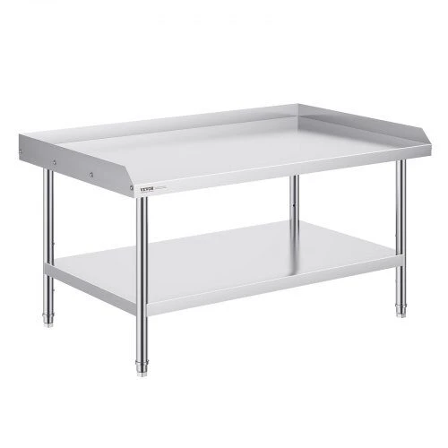VEVOR Nerūdijančio plieno darbo stalas 76x122 cm