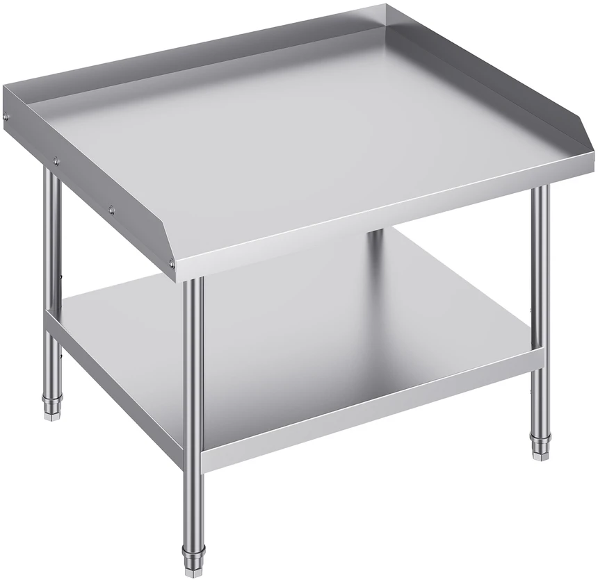 VEVOR Nerūdijančio plieno darbo stalas 76x91x66 cm