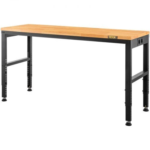 VEVOR Reguliuojamo aukščio darbastalis, 183 x 64 cm
