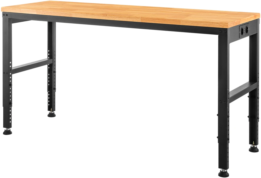 VEVOR Reguliuojamo aukščio darbastalis, 183 x 64 cm