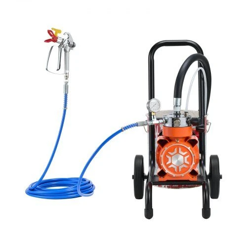 VEVOR Pneumatinis dažų purkštuvas su vežimėliu 900 W
