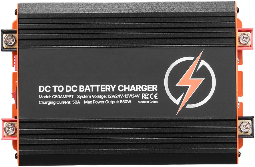VEVOR DC į DC įkroviklis su MPPT, 650W, 50A