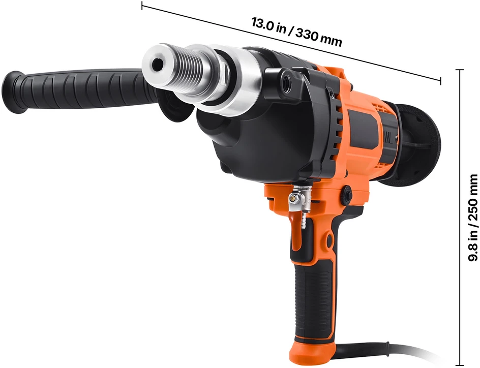 VEVOR Deimantinis gręžtuvas betonui 2000W 16 cm