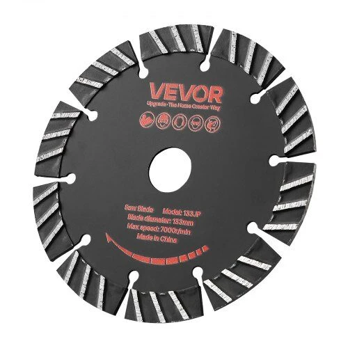 Deimantiniai pjovimo diskai VEVOR 133JP, 133 mm, 5 vnt.