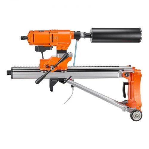 Vevor Deimantinio grąžto gręžimo mašina, sausas/šlapias, 20-450 mm skersmuo, iki 4500W, su pakreipiamu stovu