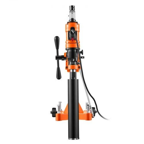 Vevor Deimantinio grąžto mašina, gręžimo skersmuo iki 200 mm, rankinis/stovo modelis, 1500 W, 2 greičiai