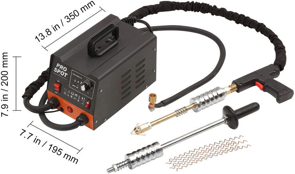 VEVOR Dantų taisymo ir suvirinimo komplektas 3 KW