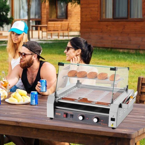VEVOR Elektrinė 30 dešrelių grilis su 11 volelių