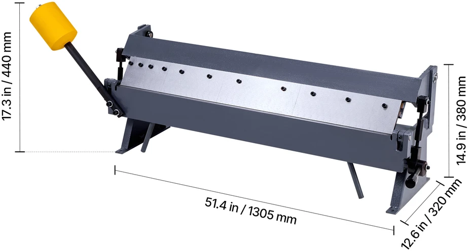VEVOR Metalinis lenkimo stabdys su 6 segmentais