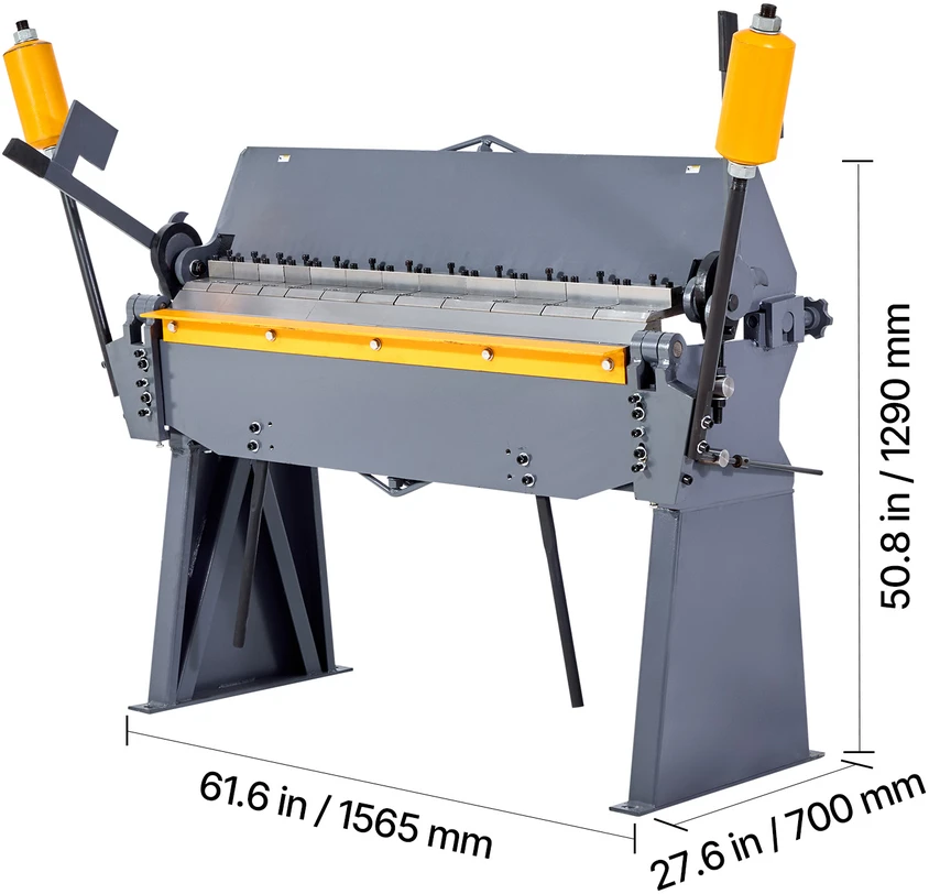 VEVOR Lakštų lenkimo staklės, 1220 mm pločio
