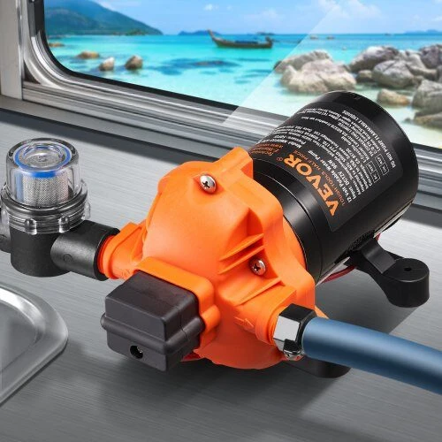 VEVOR 12V diafragminis vandens siurblys 3-chambers