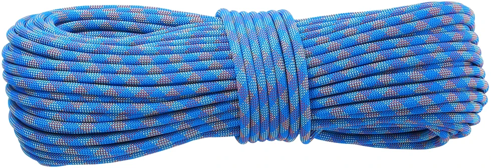VEVOR 10,2 mm dinaminė kopimo virvė 60 m mėlyna