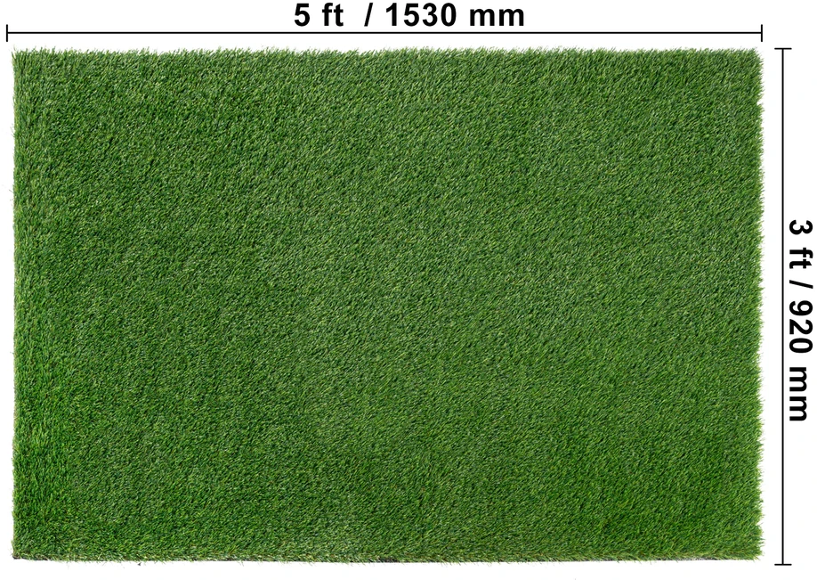 VEVOR Dirbtinė žolė kilimėlis 0.9x1.5 m