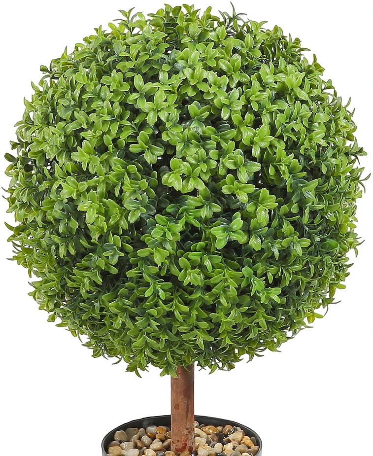 VEVOR Dirbtiniai buksmedžio medeliai 61 cm, 2 vnt.