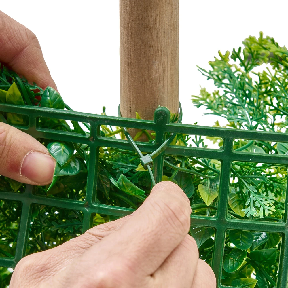 VEVOR Dirbtinė augalų sienelė, 12 vnt. 50,8x50,8 cm panelės