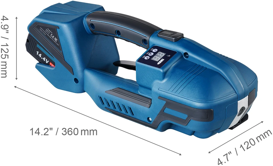 VEVOR Automatinė elektrinė juostų tvirtinimo mašina