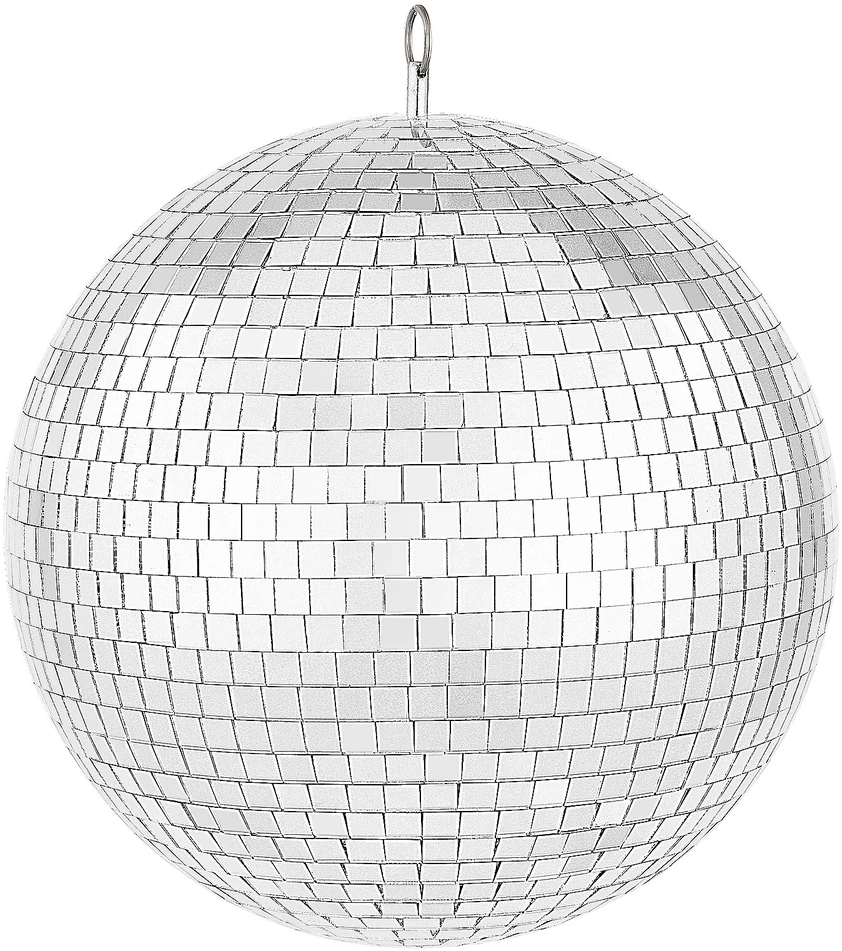 VEVOR Veidrodinis 30 cm disko kamuolys su pakabuku