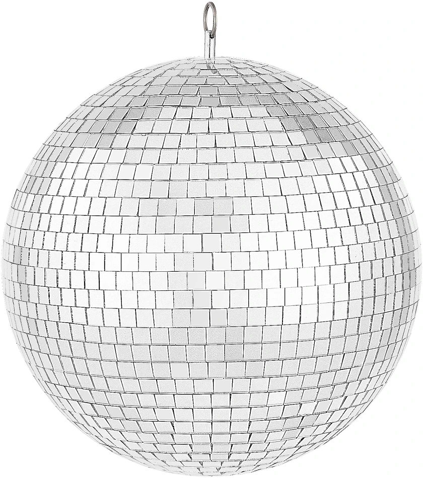 VEVOR Veidrodinis 30 cm disko kamuolys su pakabuku