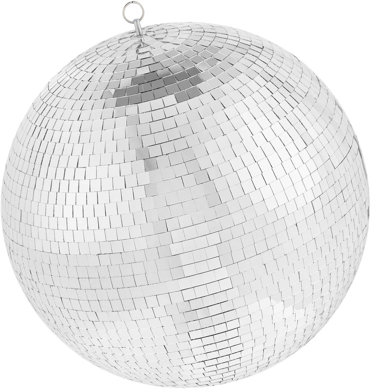 VEVOR Veidrodinis 30 cm disko kamuolys su pakabuku
