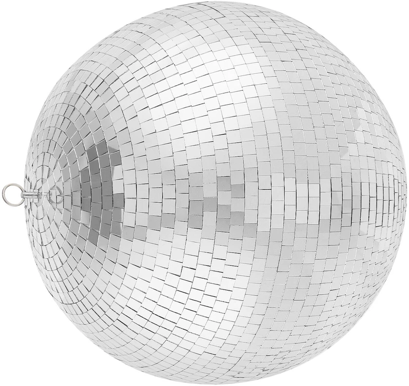 VEVOR Veidrodinis 30 cm disko kamuolys su pakabuku