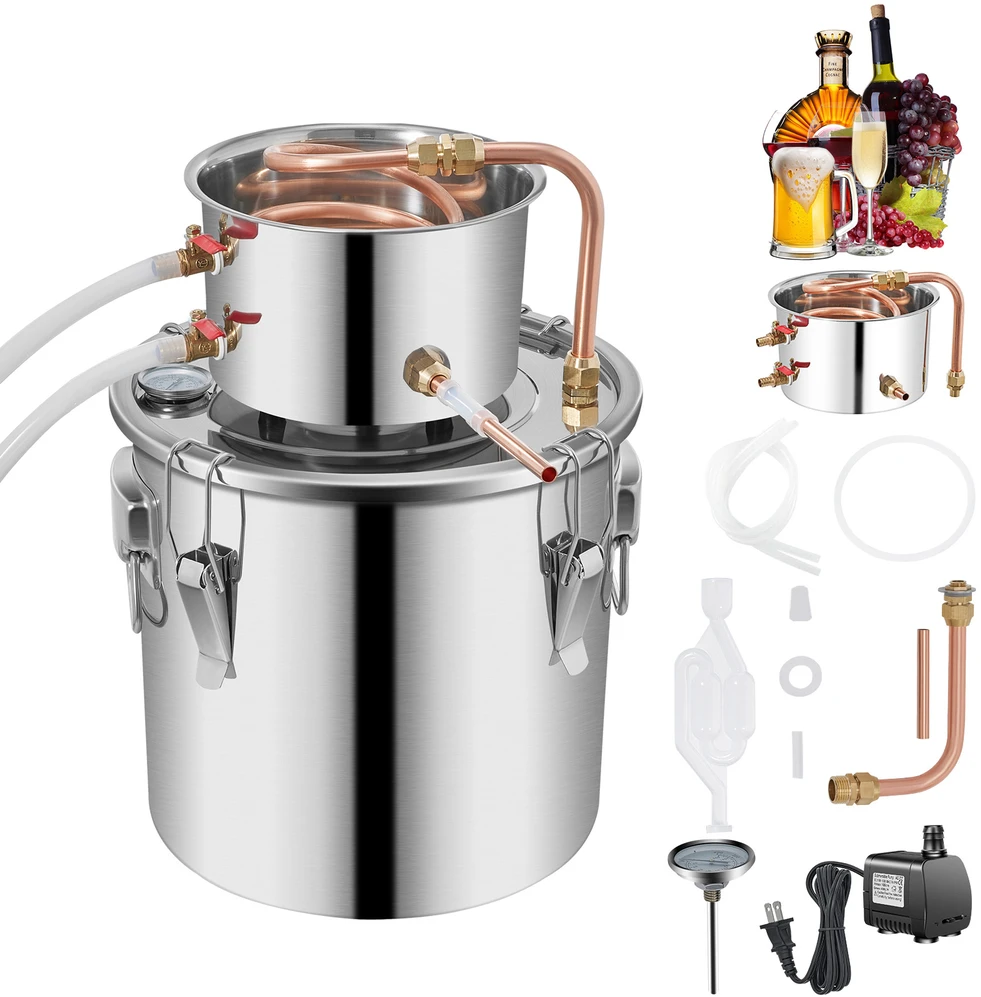 VEVOR Naminio distiliavimo rinkinys 12.5l