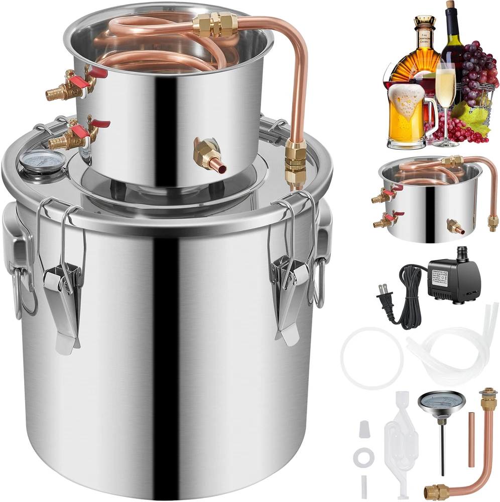 VEVOR Naminio distiliavimo rinkinys 12.5l