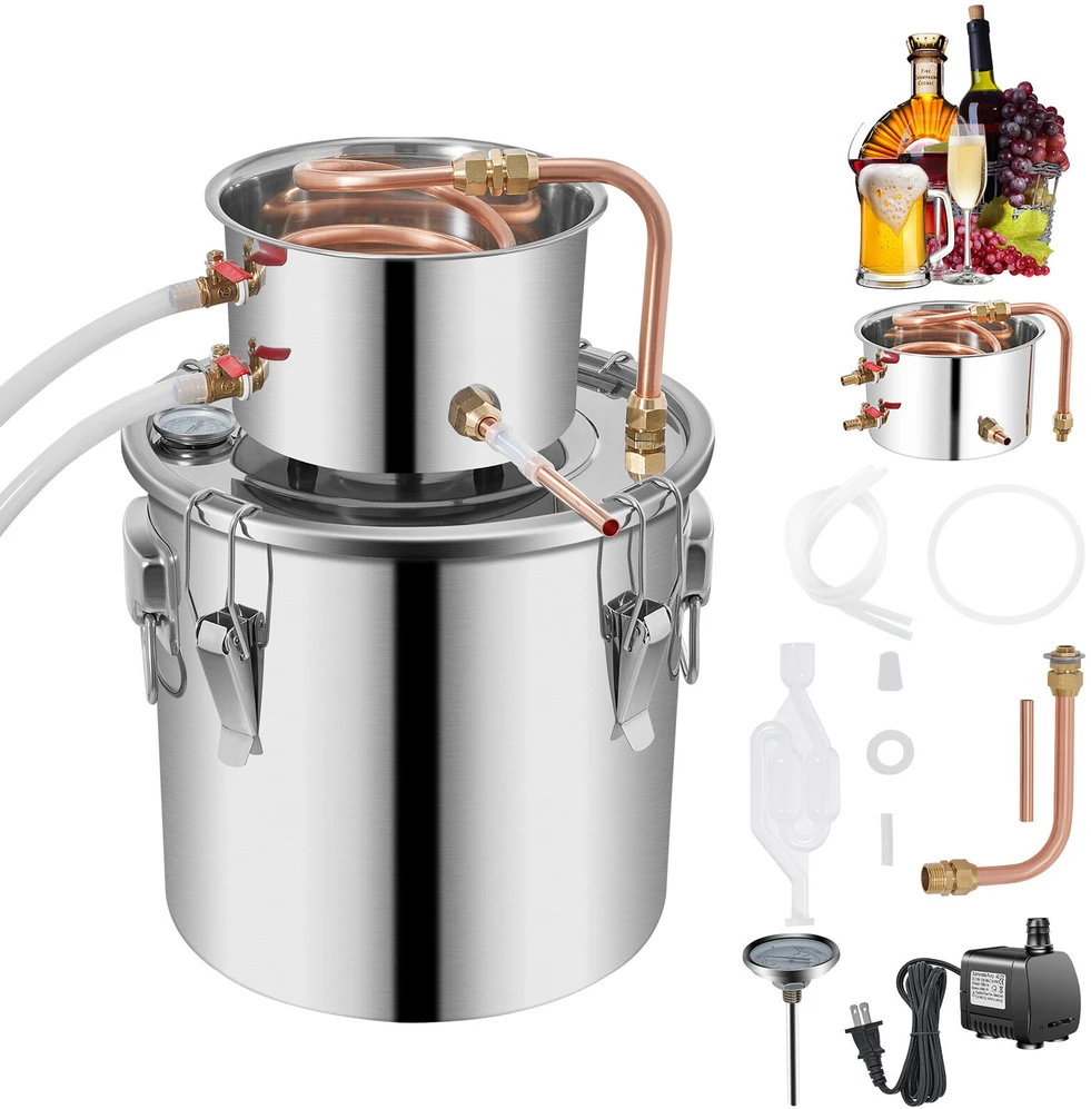 VEVOR Naminio distiliavimo rinkinys 12.5l