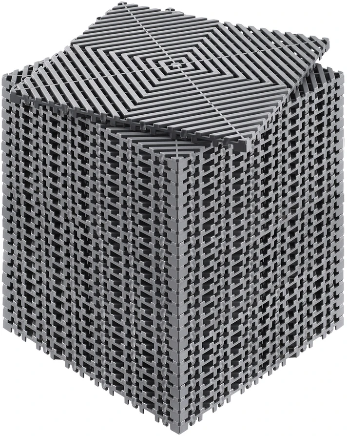 VEVOR Drenažinė modulinė grindų plytelė 30 x 30 cm